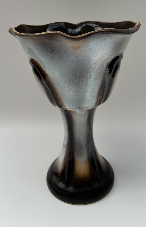 Carstens Tönnieshof – grande vaso smaltato a flusso continuo, modello 793-35, anni '60/'70