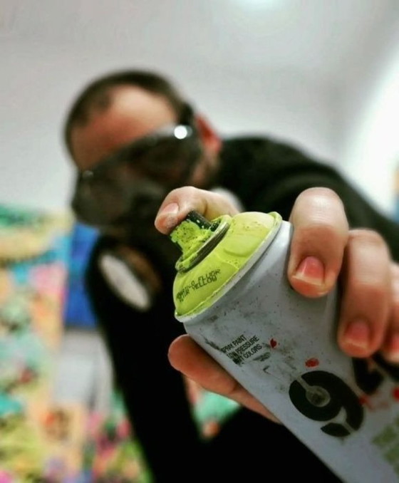 Image 1 of Alberto RICARDO - Freddie Mercury 3 - Lienzo de artista