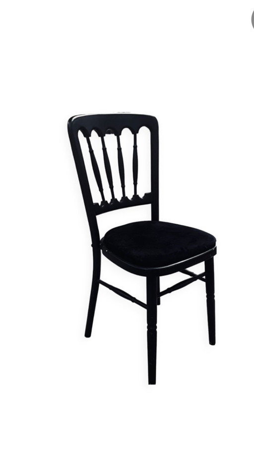 Sedia Napoleone III in Legno Massello