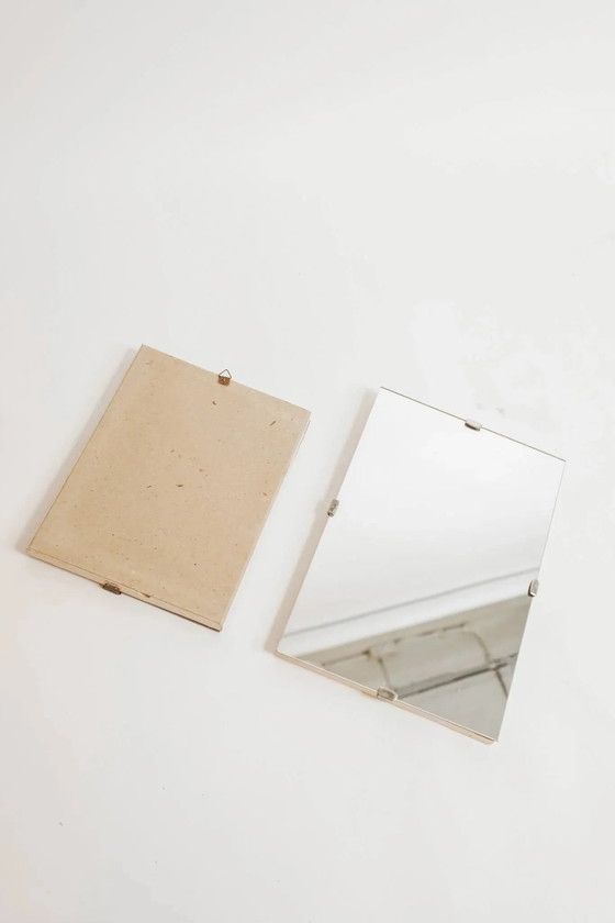 Specchi rettangolari vintage - set di 2 – Metallo (photo 5 of 7)