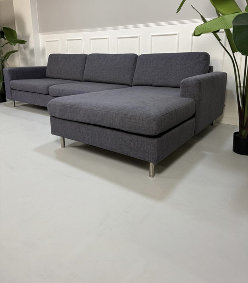 Bolia Scandinavië Bank Stof Grijs Blauw Hoekbank 3,5-zits