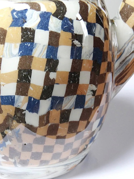 Hedendaagse kan van gemengde klei Atelier 141 Chaniers – Glazen & Karaffen, Porselein, Keramiek (photo 9 of 13)