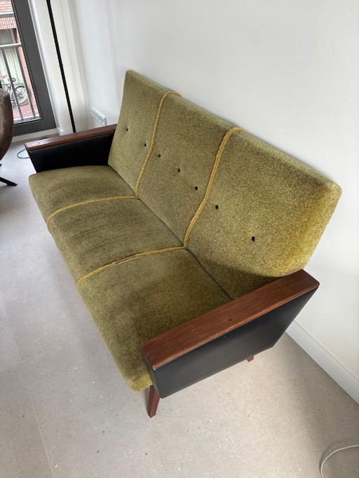 Canapé vintage (fauteuil et canapé trois places)