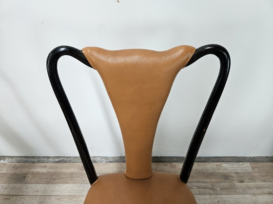 Set van 6 eetkamerstoelen van Vittorio Dassi uit de jaren 1950. – Wood (photo 7 of 17)