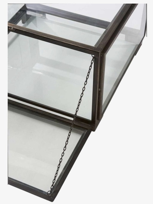 2 x salontafel Les Puces showcase coffeetable