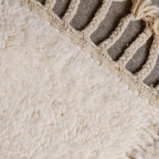 Image 1 of Tapiz AZILAL laine natural 200cmx150cm