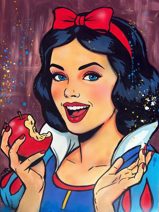 Image 1 of NO1R Visualart - Sweet Temptation - Framed Artist's Painting
