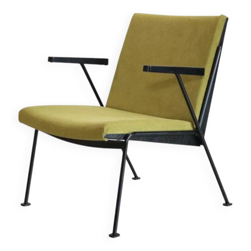Rietveld Oase stoel van Ahrend de Cirkel – fauteuils, polished steel, Bauhaus