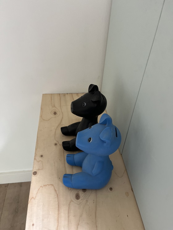 Image 1 of Hucha Momica Mulder azul y negra