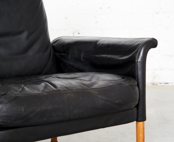 Hans Olsen Highback Armchair for C.S. Møbler – CS Mobler, Leather (photo 11 of 16)