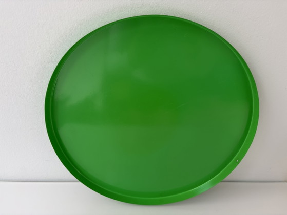 Postmoderne Vazenset Geel Met Groen Dienblad – Decoratieve objecten, Ceramic, Metal (photo 9 of 15)