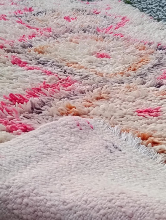 Image 1 of Hand-knotted Berber wool rug 170x77cm