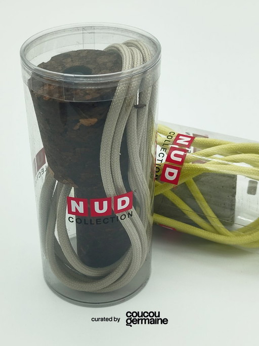 NUD Collection pendant lights, textile cable (2010s)