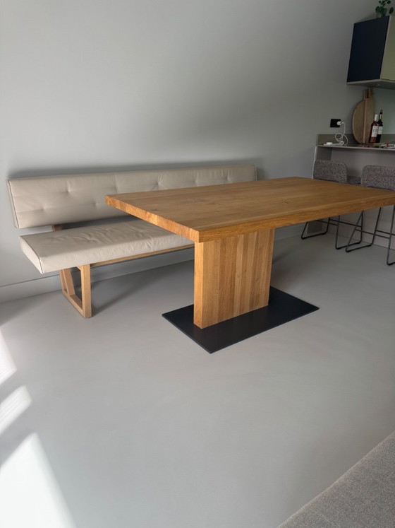 Tavolo da pranzo di design italiano Riva 1920, 160x90 cm. Rovere massello. – Tavoli da pranzo, Wood (photo 5 of 43)