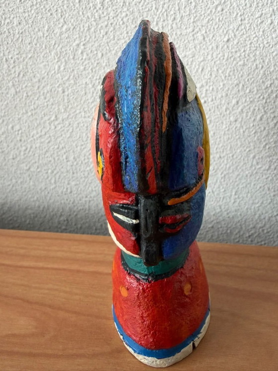 Image 1 of Figura/tapón de botella colorido de Clemens Briels
