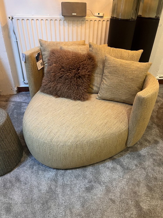 Fauteuil Plectrum - Passe Partout - couleur jaune, Loveseats, Textile, Beige (photo 2 sur 12)