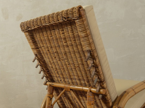 Image 1 of Poltrona pieghevole in bambù degli anni '60