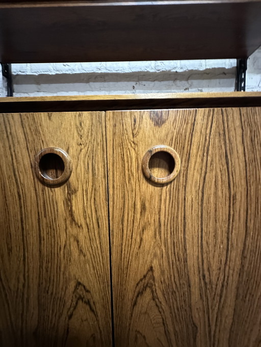 Mobiletto da parete vintage scandinavo anni '60