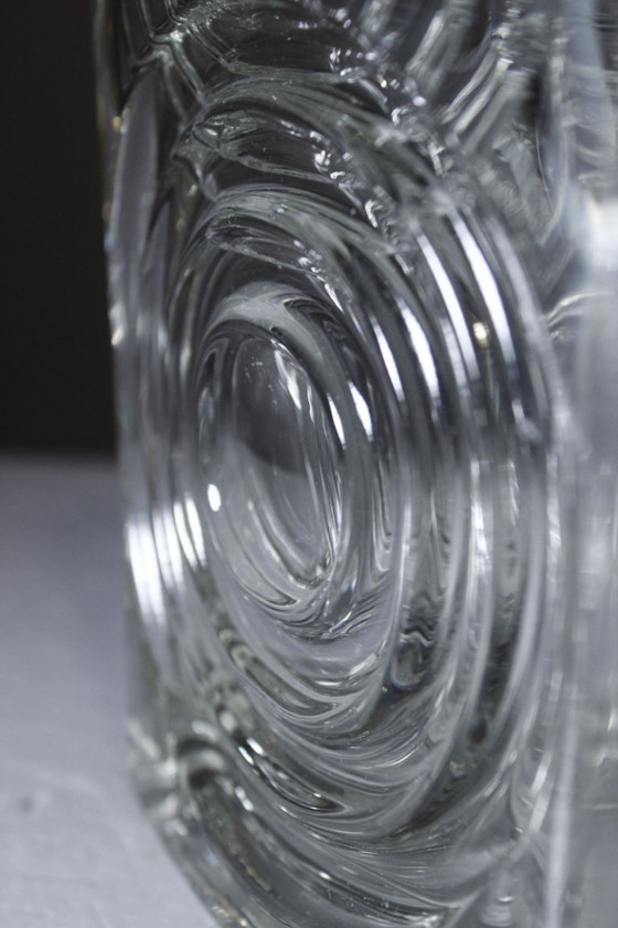 Vratislav Šotola & Hermanova Hut - Vase 20262/170 Op Art 1970 Czech Republic – Glass (photo 3 of 6)