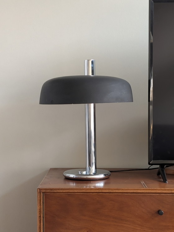 Image 1 of Vintage Table Lamp Hillebrand 7603 Heinz F.W. Stahl from the 1970s.