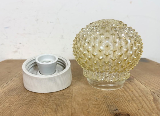 Image 1 of Vintage White Porcelain Wall Light, 1970s