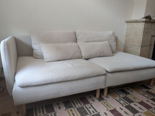 SÖDERHAMN Ikea sofa with removable, washable corduroy cover