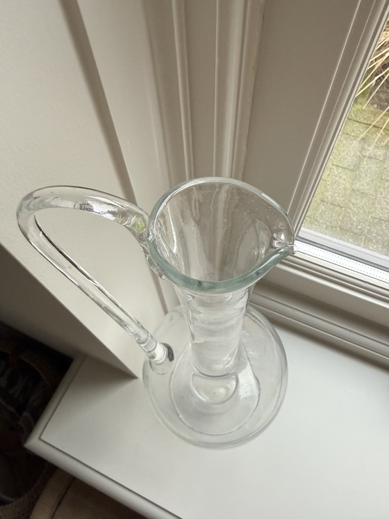 Image 1 of Karaf/vaas en émail haut, modèle classique avec sol