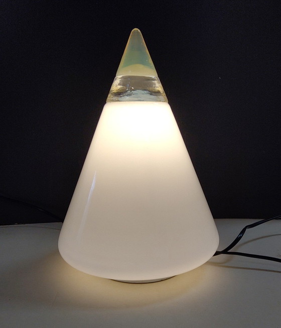 Image 1 of Vintage Giusto Toso Voor Leucos Italië Rio Tafellamp