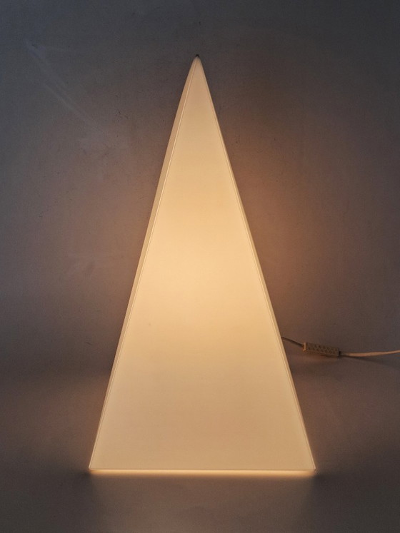 Table lamp Harco Loor for Woja, WOJA Holland, Plastic, White, Vintage (photo 8 of 12)