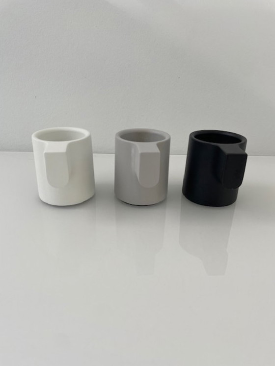 Image 1 of Set of 3 IKEA Ypperlig x HAY candlesticks
