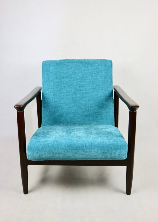 Blue Ocean GFM-142 Armchair by Edmund Homa, 1970s