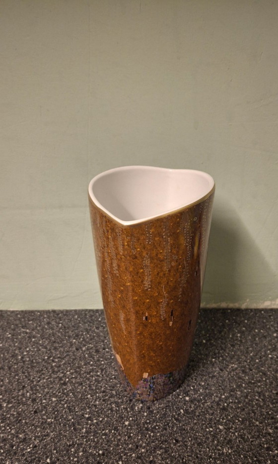 Image 1 of Goebel Gustav Klimt Vaas