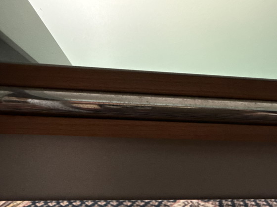Desalto Helsinki Design Coffee Table | Frosted glass – Metal (photo 8 of 8)