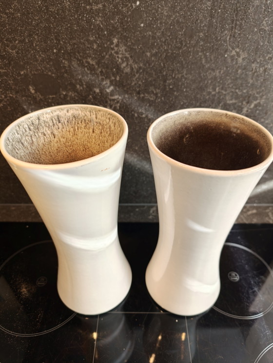 Vintage Diabolo Vase Stein Keramik 60s – stein keramiek, Ceramic (photo 3 of 6)