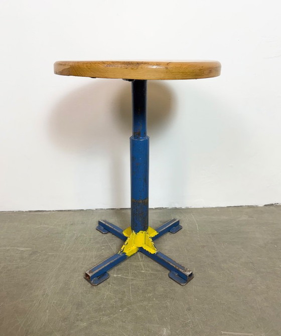 Image 1 of Industrial Workshop Stool, 1960s