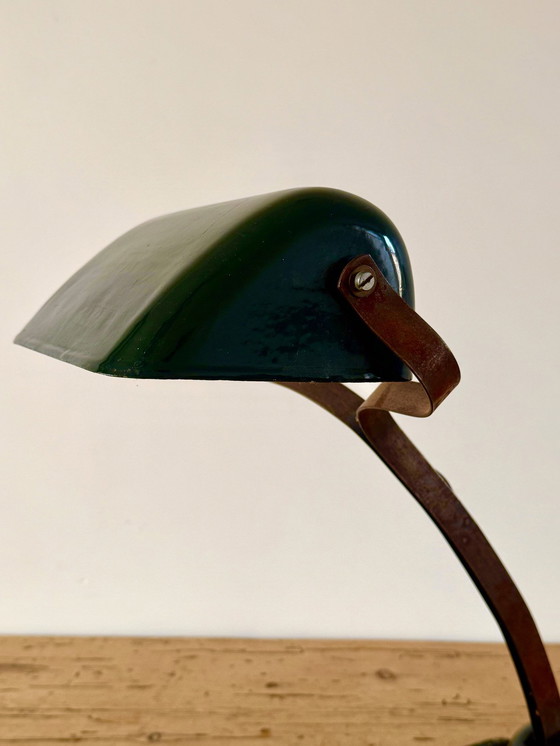 Image 1 of Lampada da scrivania industriale Schaco di metà secolo in stile Bauhaus