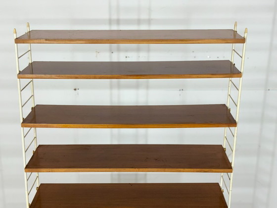 Image 1 of Estantería de pared modular de mediados de siglo, serie “Sybille” - década de 1960 / Estantería String