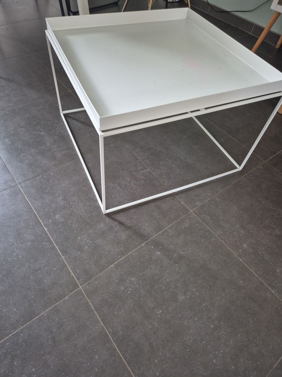 Haytray Couchtisch, Beistelltische, Metall, Weiß (Foto 4 von 6)