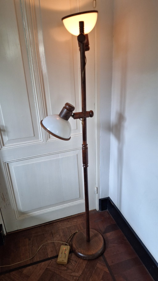 Stonemason Oak Mushroom Floor Lamp – Steinhauer, vloerlampen, Plastic, Wood (photo 2 of 14)