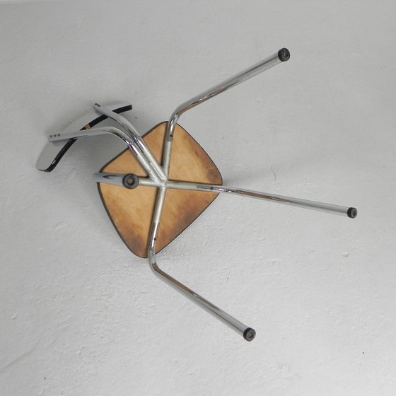 Image 1 of Set van 4 formica eettafel stoelen, jaren 60