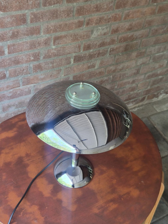 Image 1 of Vintage chrome table lamp
