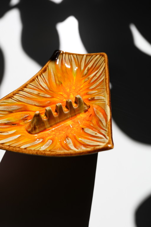 Vintage ceramic ashtray USA California 50s