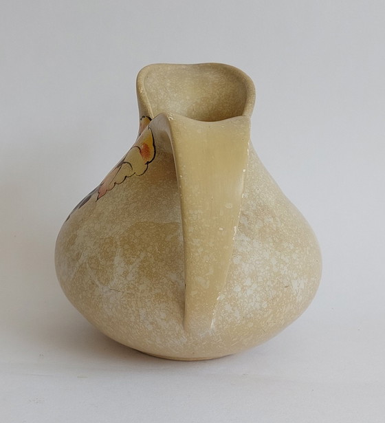 Image 1 of Vintage Brentleigh 1940's English hand painted jug.