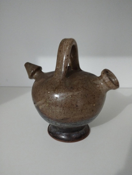 Small Jug - Gargoyle, Chevrette, Jar, Pitcher Stoneware - Ceramic - Antique - Artisanal