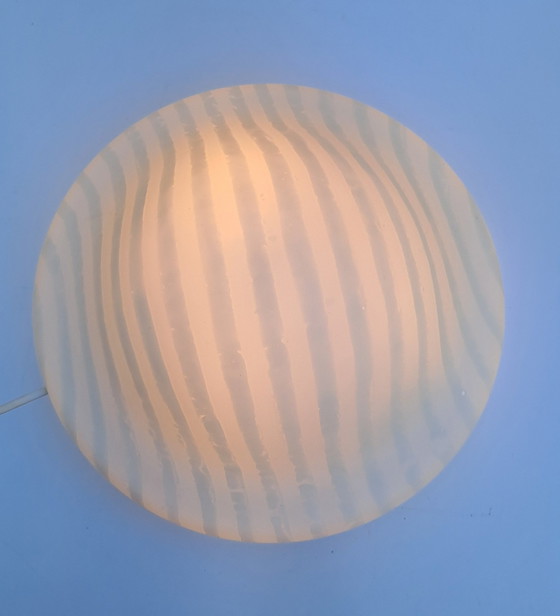 Image 1 of Lampe murale ou plafonnier zèbre vintage Peill & Putzler