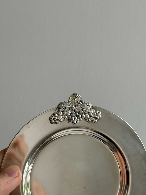 Image 1 of Poggiabottiglie in metallo lucido