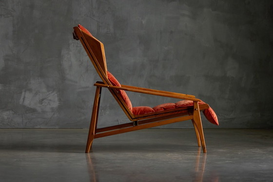 Image 1 of Modello 811 Lounge Chair von Gio Ponti für Cassina, Italien, 1950er Jahre