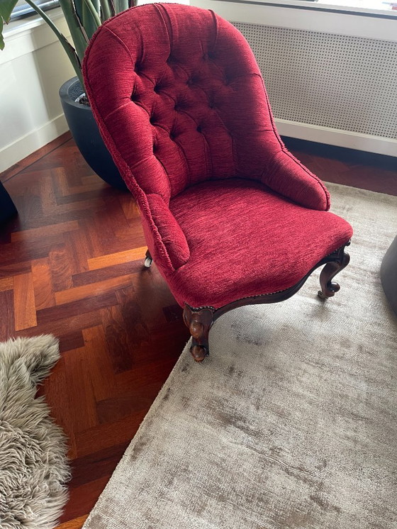 Image 1 of Antiker Salonsessel ca. 1850