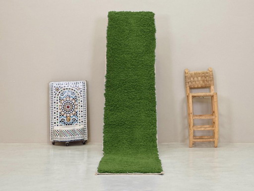 Handmade runner rug 300cm x 80cm