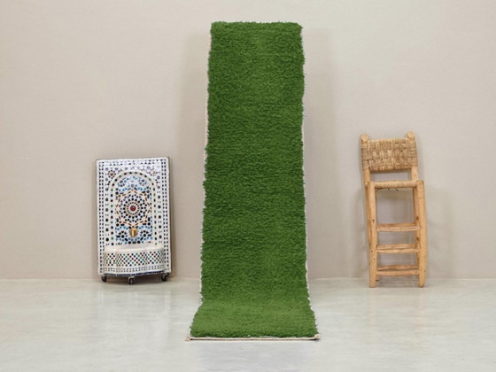 Image 1 of Handmade runner rug 300cm x 80cm